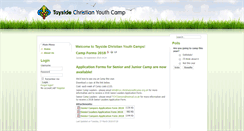 Desktop Screenshot of christianyouthcamp.org.uk